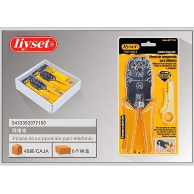 Alicate para terminales telefonia rj