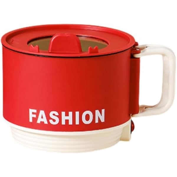 Folding Electric Rice Cooker for Dorm, Multifunctional Snack Cup Ramen with Stand, Mini Rice Cooker for Home and Travel