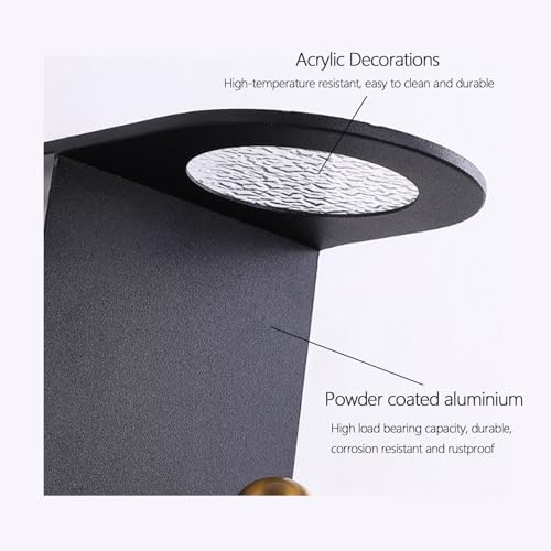 Aplique de pared LED de 3000K con rotación de 350° y doble interruptor en aluminio blanco 5