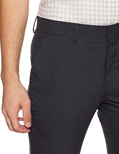 Image of V Dot Men's Slim Fit Formal Trousers