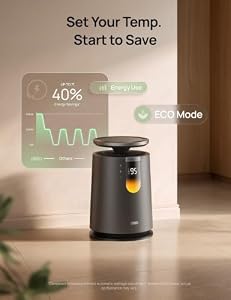 DREO Whole Room Heater for Indoor Use, 360˚Omni-directional Heat, 25dB Quiet — photo 6 of 6