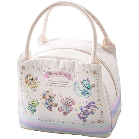 Amazon ダッフィー フレンズ スーベニアランチケース ダッフィー フレンズのスターリードリームス 東京ディズニーシー限定 周年 アニバーサリー ディズニー グッズ お土産 ランチバッグ ランチ巾着 ランチベルト オンライン通販
