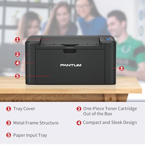 PANTUM P2518 Single funtion Mono Laser Printer 22PPM - Image 2