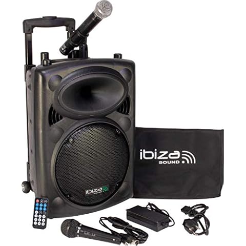 ibiza sound PORT10VHF-BT Portable PA Speaker System Cover