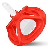 Flintronic Fliesen Nivelliersystem 2mm, 300 Teiliges Fliesenverlegehilfe Set, 200x Gewindelaschen & 100x Zughauben, fliesen Werkzeug zum Verlegen von Steinen und Böden(Rot)