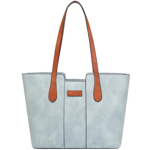 Image of ToLFE Tote Bags for Women Purses and Handbags Top Handle Satchel PU Leather Shoulder Hobo Bags | Top Handle