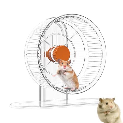 Rueda De Erizo - Rueda De Chinchilla | Ruedas De Ejercicio para Hámster Súper Silenciosas, Ruedas para Correr para Animales Pequeños De Altura Ajustable, para Hámster, Accesorios para Jaulas