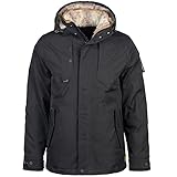 PME Legend Herren Jacke Semi Long Jacket SNOWPACK ICON Größe XXXL Schwarz (schwarz)