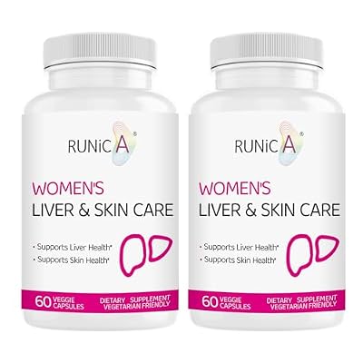 300 Milk Thistle 300mg Extract with Turmeric, Niacinamide & L-Glutathione, Liver Support Cleanse, Detox & Repair Supplement, Antioxidant Support for Women (60-Day Value Pack)