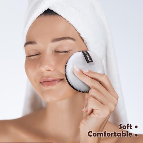 Reusable Double-Sided Makeup Remover Pads - 6 Pack - Image 5