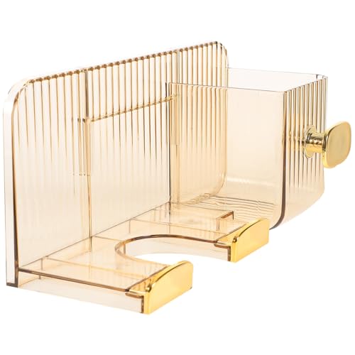 Support sèche-cheveux sans perçage pour installer un rangement facile sur miroir
