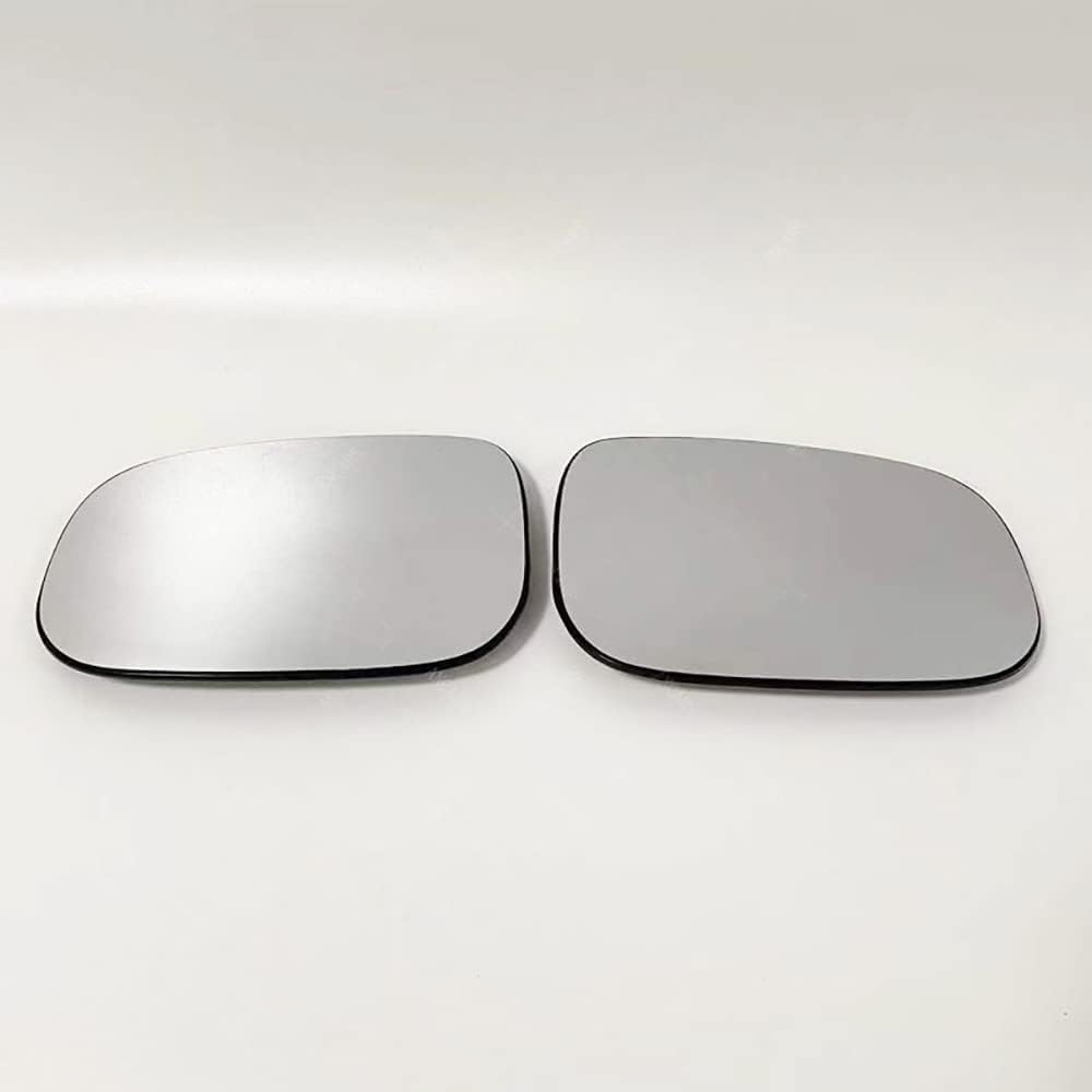 Per Volvo C30 S60 C70 2006-2010 Specchio Esterno In Vetro Specchietto retrovisore esterno in vetro di ricambio Specchietto vetro Specchietto Retrovisore Riscaldato (Bianco),Left