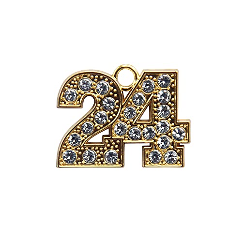 Endea Graduation Tassel Gold Bling Charm Date Drop Year (Gold 2024)