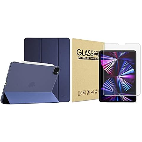 ProCase iPad Pro 11 Case 2021 2020 2018 Slim Stand Hard Back Case Bundle with Matte Screen Protector… — $23.19 (14% off)