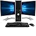 Dell Optiplex Windows 10, Core 2 Duo 3.0GHz, 8GB, 1TB, with Dual 19in LCD Monitors (Brands may vary) (Renewed)