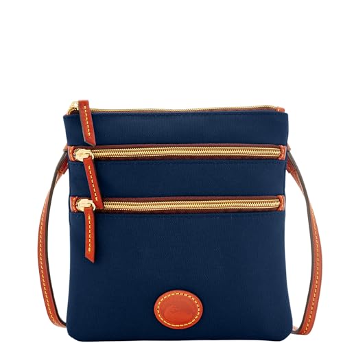 Dooney & Bourke Women's North South Triple Zip Crossbody in