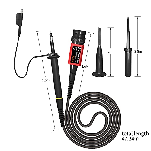 Goupchn High Voltage Oscilloscope Probe P4100 With Accessory Kit 100Mhz 2000V 100:1 #TOP5