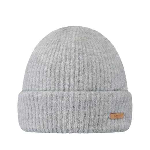 Barts Damen Witzia Beanie Baskenmütze, Grau (Heather Grey 0002), One Size (Herstellergröße: Uni)