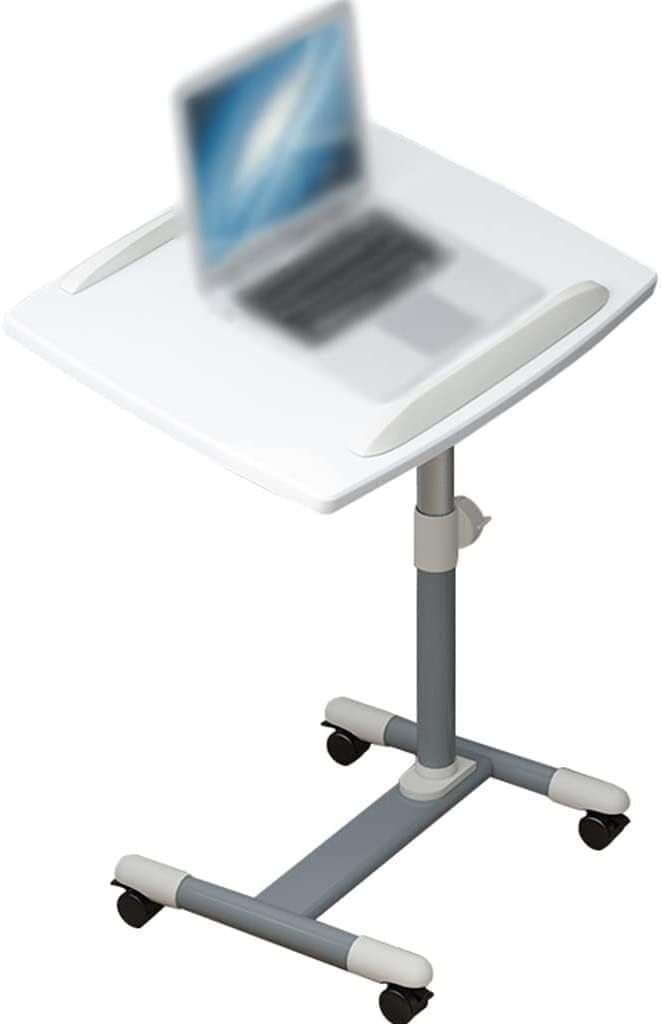 CGCSYZ Standing desk adjustable height Home lift computer desk, Small removable bedroom bedside table, Easy to install