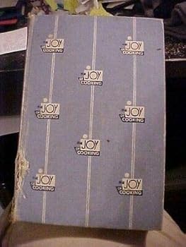 THE JOY OF COOKING COOKBOOK by Irma S. Rombauer (1953) BLUE STRIPE COVER #71929