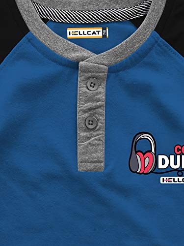 Image of HELLCAT Boys Raglan Sleeve Cotton Tshirt - Pack of 2