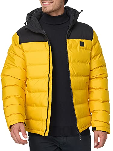 Indicode Hommes Eberhardy Veste matelassée au Look Doudoune Lemon Pie Medium