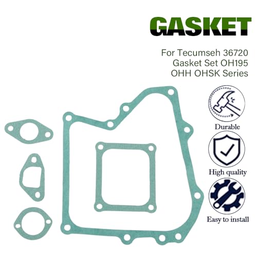 Image of Complete Engine Rebuild Gasket Set Kit for Tecumseh 36720 Gasket Set OH195 OHH OHSK Series