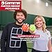 Gamma Photon Indoor Pickleballs Pack of 60, USAPA Approved, High-Visibility, Durable and Ultra-Balanced