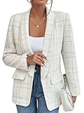 Polyvalentes en toutes occasions : ces blazers femme s'adaptent parfaitement à un emploi du temps chargé ou à vos loisirs. Elles vous gardent au frais pendant les sorties estivales, ou se portent comme une veste tailleur femme élégante par-dessus une robe ou un chemisier lors des froides journées d'automne et de printemps. Cestailleurs femme conviennent au quotidien, bureau, loisirs, vacances, entretiens, présentations, mariages, vous permettant d'incarner la tendance en toute occasion.