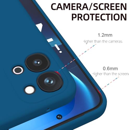 Kapa Matte Protective Lens Case for Vivo T5X 5G / iQOO Z11x 5G Blue - Image 4