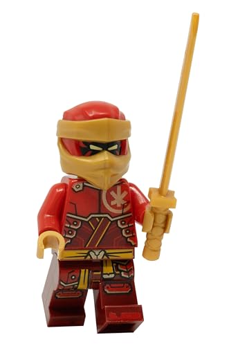 LEGO Ninjago Dragons Rising Season 2: Kai Minifigure with Sword and Gold Trimmings