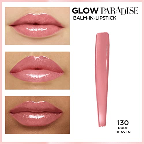 L’oréal Paris Glow Paradise Hydrating Balm-In-Lipstick With Pomegranate Extract, Nude Heaven #TOP1