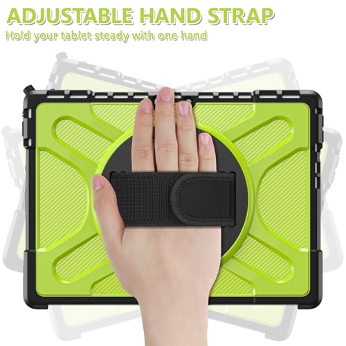 Housse tablette Microsoft Surface Pro 8 coque jaune robuste 13 pouces