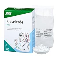 Salus - Kieselerde pur - 1x 200 g - traditionelles Arzneimittel - zur Vorbeugung von brüchigen Fingernägeln und Haaren - 87% reiner Kieselsäuregehalt