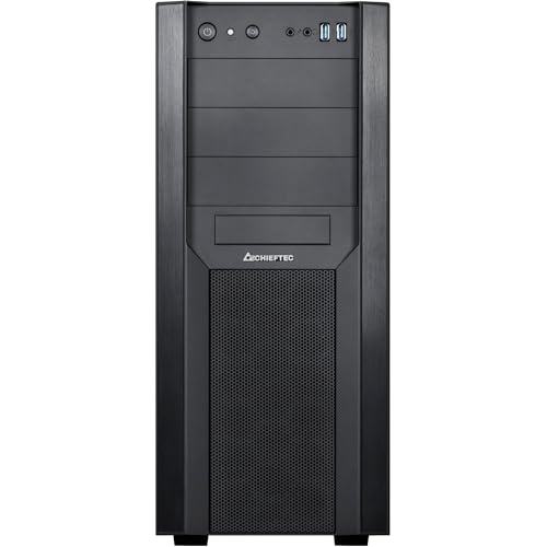 Chieftec CW-01B-OP Gabinete de Computadora Torre Negro miniatura 2