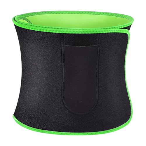 Xiwhuua Vendas para el estómago para pérdida de peso, banda de sudor abdominal, banda de compresión para el vientre, recortadora de cintura, faja de cintura para trabajo manual, senderismo,