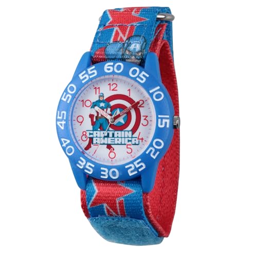 Montre Captain America garçons pour l'école et les loisirs