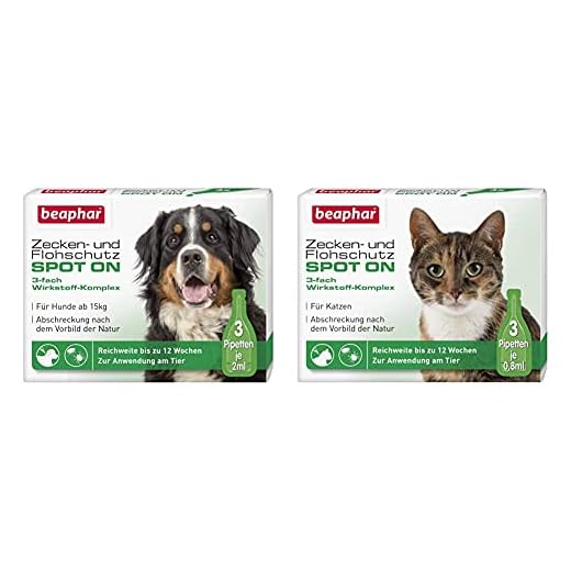 Spot On für Hunde und Katzen ab 15 kg