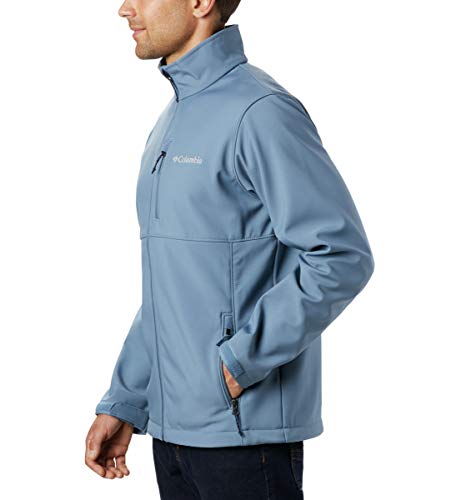 Image of Columbia Men Polyester Short Length Omni-Shield Ascender Softshell Hiking and Trekking Jacket