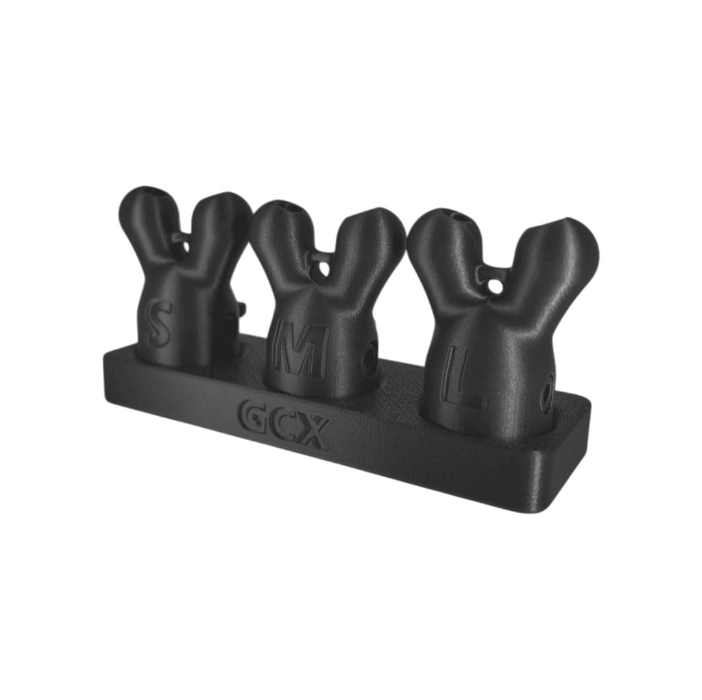 GC-POP-KIT-R Set mit 3 Inhalator-Stöpseln, verschließbar und wasserdicht, Größe S, M und L
