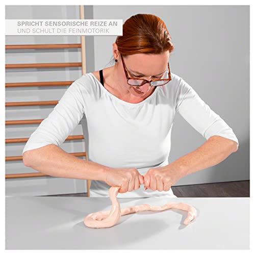 Physioflex Therapie-Knetmasse Soft, 450 g, gelb für Rehabilitation