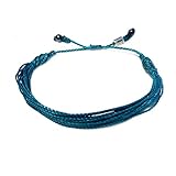 Teal Awareness Bracelet - PTSD - Ovarian Cancer - Food Allergy - Polycistic Ovarian Syndrome PCOS - Sexual Abuse - Tourette's Syndrome - Agoraphobia