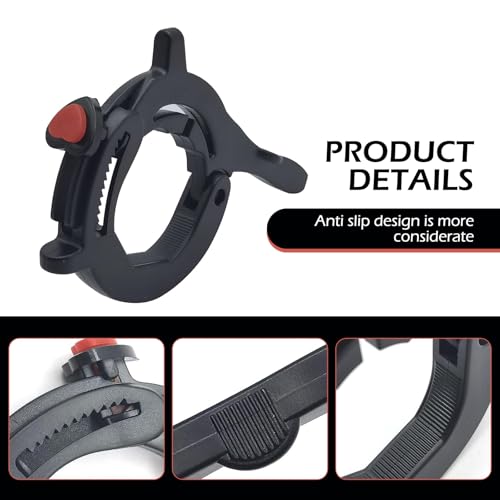 Bawkars Motorcycle Cruise Control, Throttle Lock Cruise Control Assist, Throttle with Cruise Control Button, Universal for Most Motorcycles and Electric Vehicles (Black)