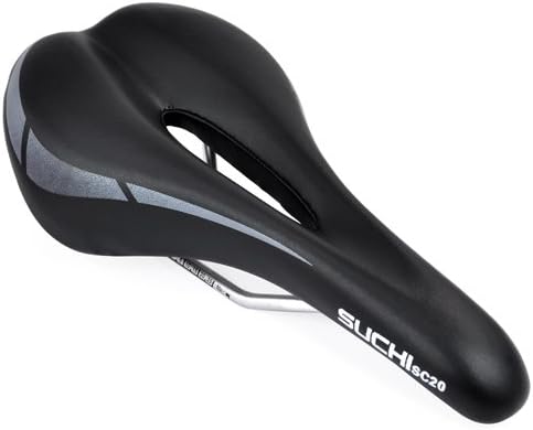 Accessotech Hollow Mountain Bicycle Saddle Seat Unisex Sports Bike Seat Pad Cycling XC