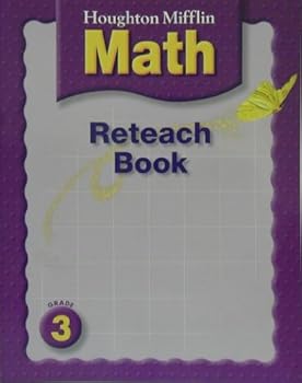 Paperback Reteach Book, Grade 3 (Houghton Mifflin Math) Book