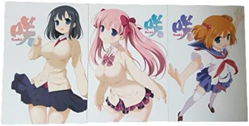 Amazon 咲 Saki 原村和 片岡優希 東横桃子 ポストカード 3枚セット アニメ 萌えグッズ 通販