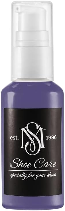 Suede & Nubuck Cream - NCS S 5030-R60B Blackest Charcoal Indigo - Color Renovator & Suede Conditioner for Velvet Texture by MAVI STEP - 0.85 fl oz / 25 ml