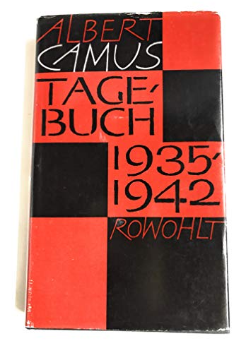 Tagebuch Mai 1935 - Februar 1942 By Albert Camu... [German] B01J675MZA Book Cover