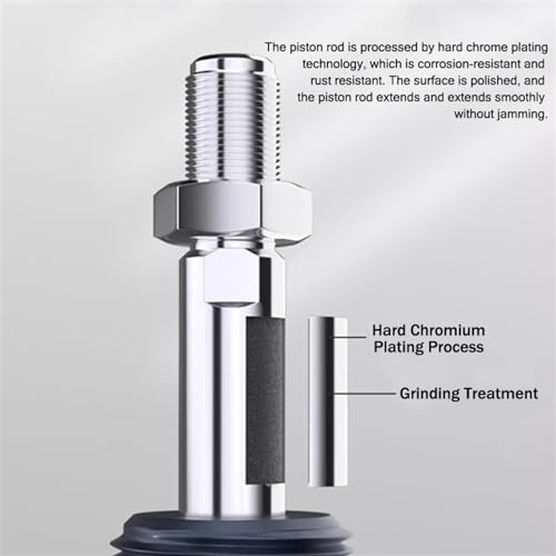 Cilindro neumático MAL de doble compresión, diámetro de 20mm y carrera de 300mm 3