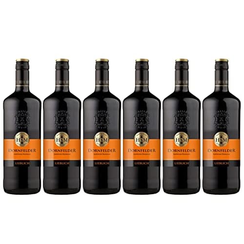 HXM Dornfelder Lieblich Qualitätswein Rheinhessen (6 x 1 l)